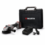 Kit Esmerilhadeira à Bateria 115mm 20V com Maleta, 1 Ferramenta, 1 Bateria 20V/5Ah, 1 Carregador 4Ah - Wurth - 5702519011