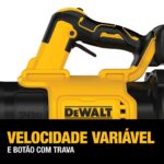 Soprador 20V Max Brushless com Concentrador Aerospike sem Bateria e Carregador DEWALT-DCBL722B-B3 - Imagem 3