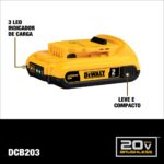 BATERIA ION LITION 20V XR 2.0AH (DEWALT) - Imagem 5