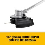 APARADOR DE GRAMA BRUSHLESS 20V DCST922BE-B3 (DEWALT) - Imagem 5