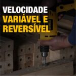 FURADEIRA DE IMPACTO ELETRICA 1/2 (13 MM) - 75OW (220V) DWD502 (DEWALT) - Imagem 7