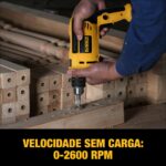 FURADEIRA DE IMPACTO ELETRICA 1/2 (13 MM) - 75OW (220V) DWD502 (DEWALT) - Imagem 8
