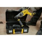 MARTELETE PERFURADOR/ROMPEDOR SDS PLUS 22MM BRUSHLESS COM 2 BATERIAS 20V/CARREGADOR E MALETA STANLEY-SBH900M2K-BR - Imagem 4