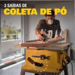 SERRA DE BANCADA 10" (25 4MM) 2000W 220V (DEWALT) - Imagem 6