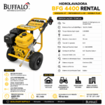 HIDROLAVADORA BFG 4400 RENTAL 61578 (BUFFALO) - Imagem 2