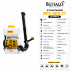 ATOMIZADOR BUFFALO BFG 600 -  2T - 13 LITROS - Imagem 2