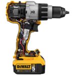 PARAFUSADEIRA E FURADEIRA DE IMPACTO 1/2" (13MM) 20V MAX* LI-ION, S/BAT E S/CARREG DCD996B (DEWALT) - Imagem 4