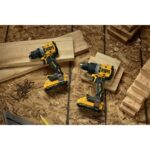 PARAFUSADEIRA/FURADEIRA DE IMPACTO COMPACTA 1/2  (13 MM) 20V MAX* LI-ION BRUSHLESS S/BAT E S/CARR DCD806 (DEWALT) - Imagem 7