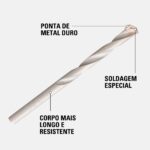 JOGO DE BROCAS COMBINADAS TIPO CONCRETO 5PCS ST5005 (STANLEY) - Imagem 5