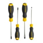 JOGO DE CHAVES DE FENDA C/ GRIP 04 PCS STMT60040-LA  (STANLEY)