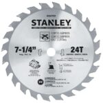 DISCO DE SERRA PARA CORTES TRANSV. E LOGIT. EM MADEIRA 7.1/4" STA7737 (STANLEY)