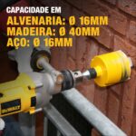 FURADEIRA COM IMPACTO 5/8" 1.300W 220V D21570K-B2 (DEWALT) - Imagem 8