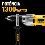 FURADEIRA COM IMPACTO 5/8" 1.300W 220V D21570K-B2 (DEWALT) - Imagem 7