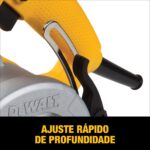 SERRA MARMORE 125MM 1400W DW862BR 127V (DEWALT) - Imagem 3