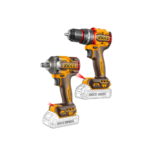 COMBO 2 PCS PARAFUSADEIRA/FURADEIRA C IMP 1/2 BL 66Nm CHAVE IMPACTO 405Nm ENC QUADR 1/2 C 2 BAT 2Ah (INGCO) CKLI20286-9 - Imagem 2