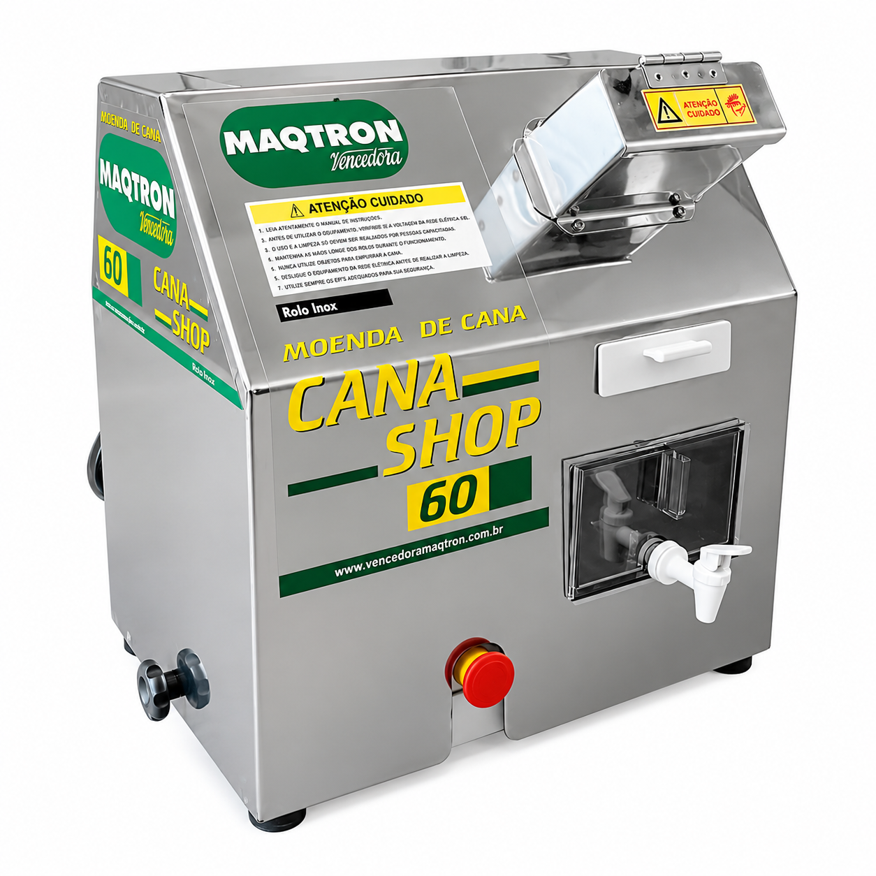 ChatGPT Image 4 de set. de 2026, 15_18_18 MOENDA CANA SHOP 60 COM MOTOR (MAQTRON) - Imagem 1