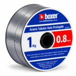 ARAME MIG AUTO PROTEGIDO E71T-11 0,8MM 1KG (BOXER) - Imagem 2